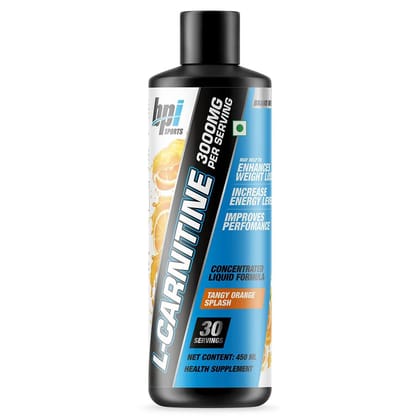 BPI Sports L-Carnitine 450ml-Tangy Orange Splash