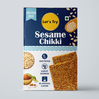 Let's Try Sesame Chikki - 170g