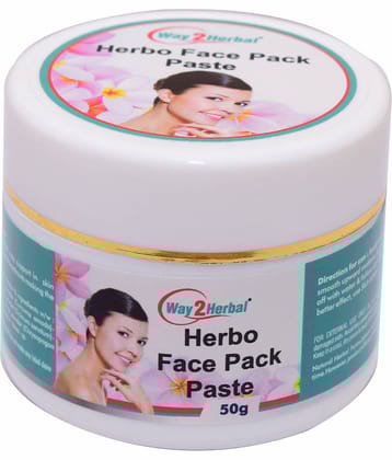Way2Herbal Herbo Face Pack Paste Paste 50 Gm Pack of 1