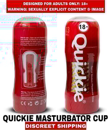 Quickie Real Vagina Masturbator  Silicon Male Sexy Masturbator Fleshlight Cup