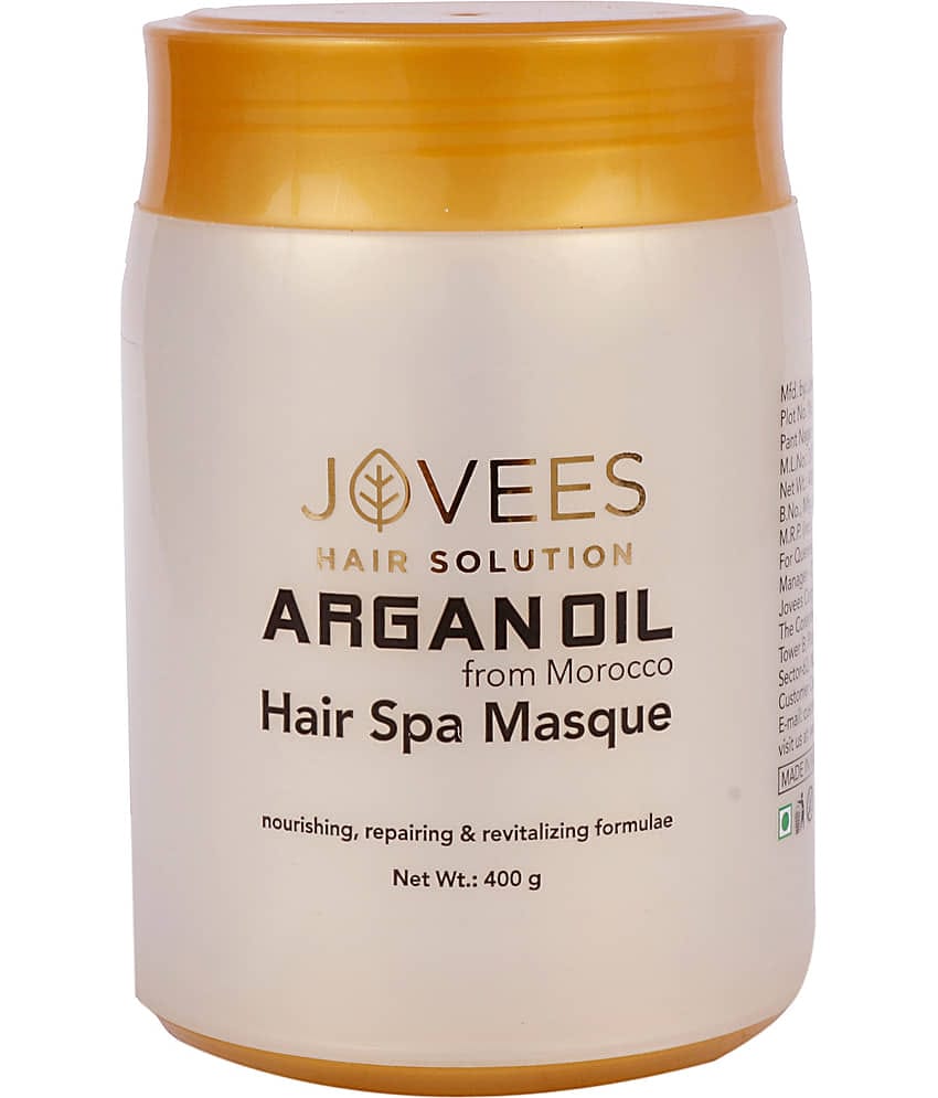 Jovees Herbal Argan Oil Hair Spa Masque Gives Smooth Hair For All Hair Type, 400gm (Pack of 1)