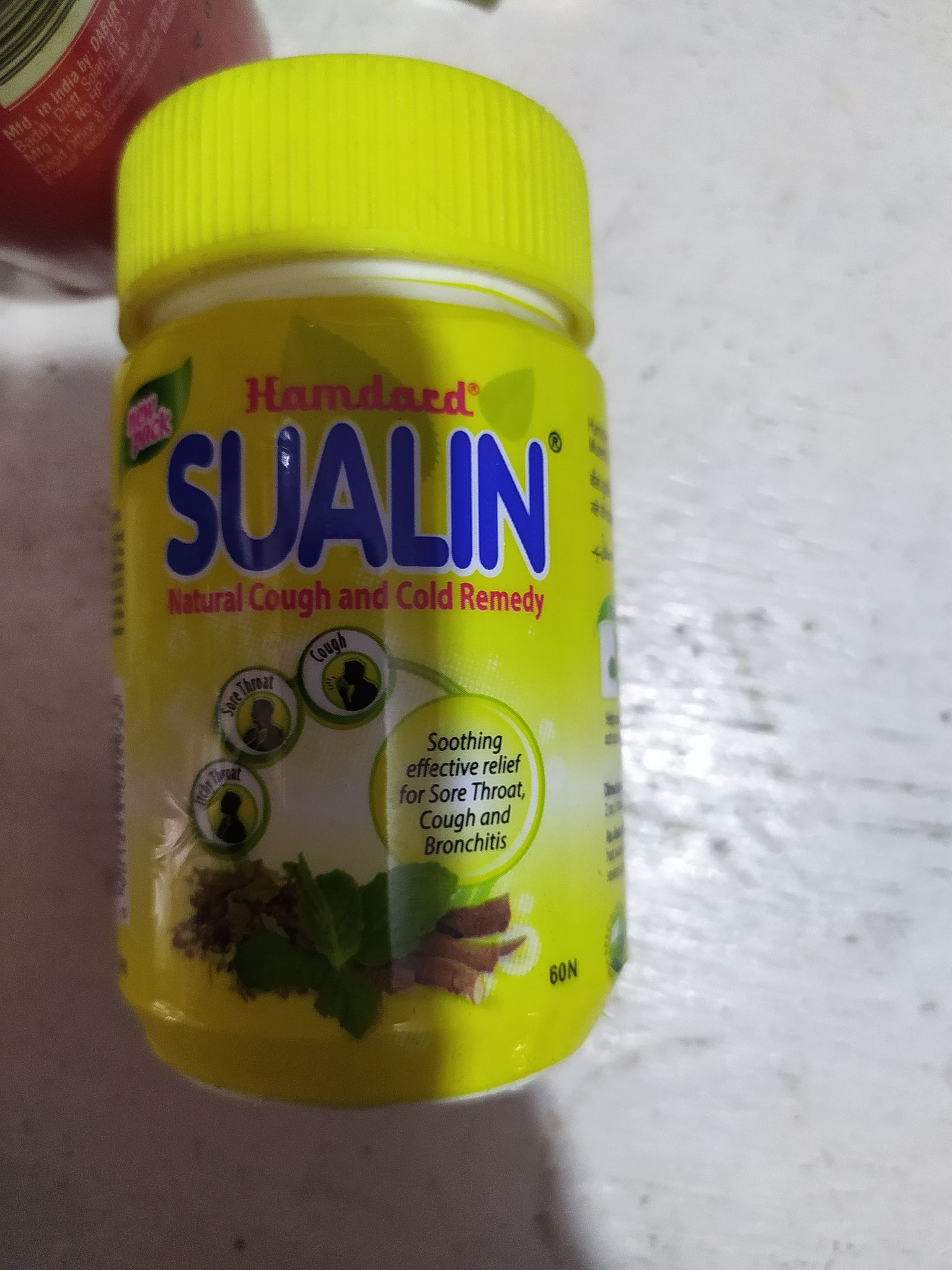 Hamdard Sualin Natural cough and cold remedy 