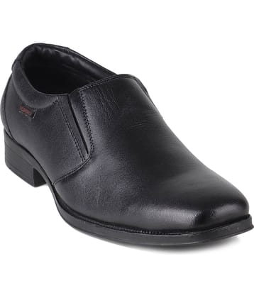 Red Chief Black Men's Slip On Formal Shoes