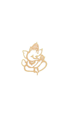 Dbeautify's DIY Ganpati Outline MDF Cutout