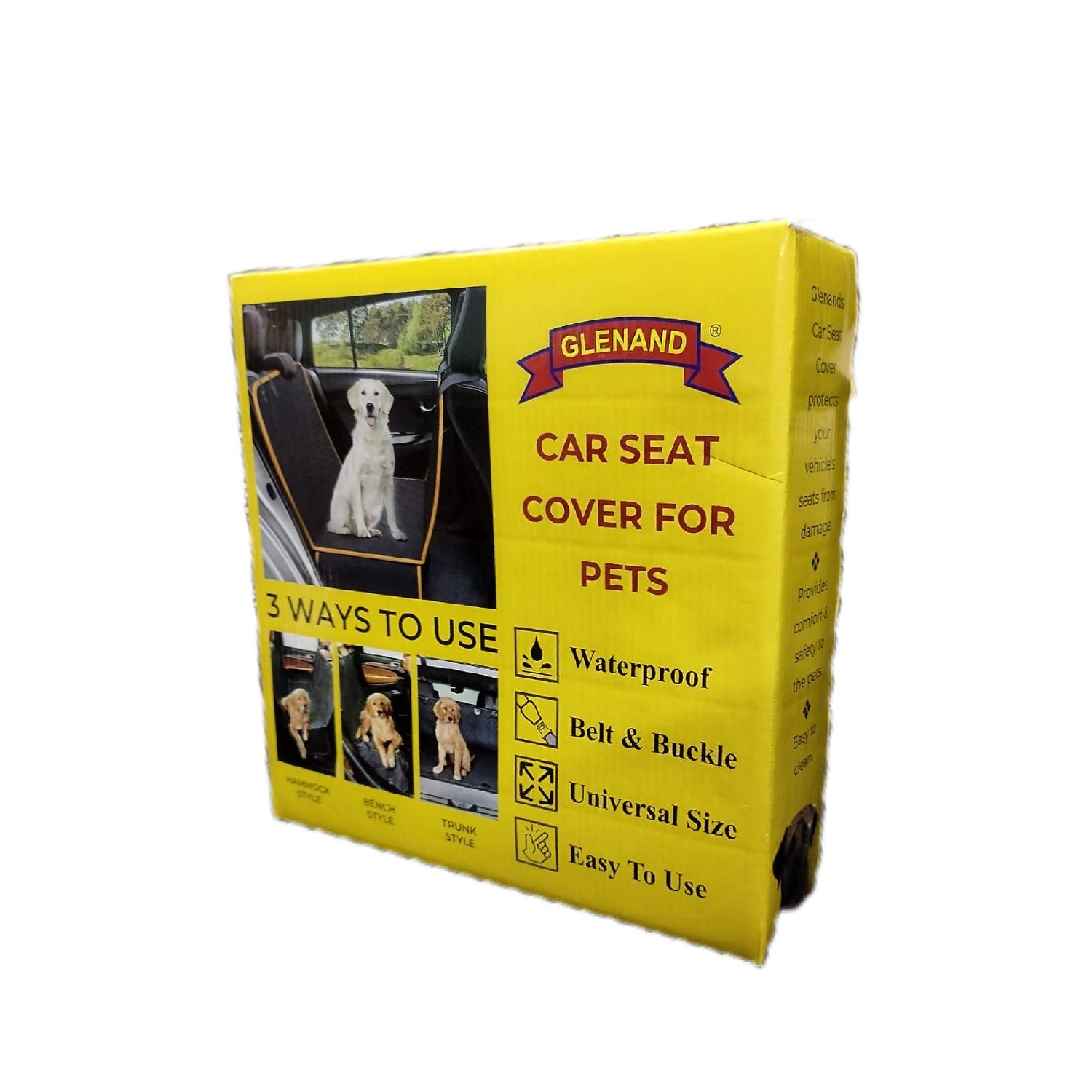 Glenand Car Seat Cover For Pets