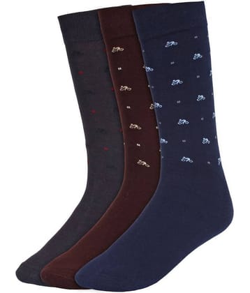 Creature Brown Formal Full Length Socks