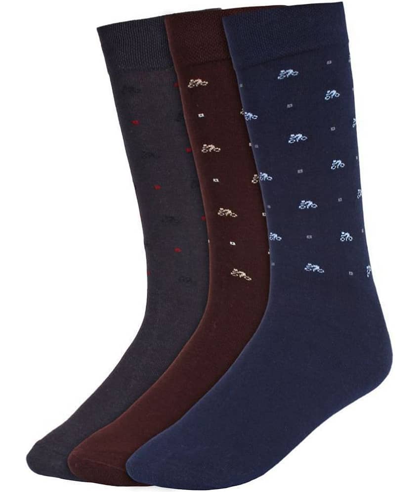 Creature Brown Formal Full Length Socks