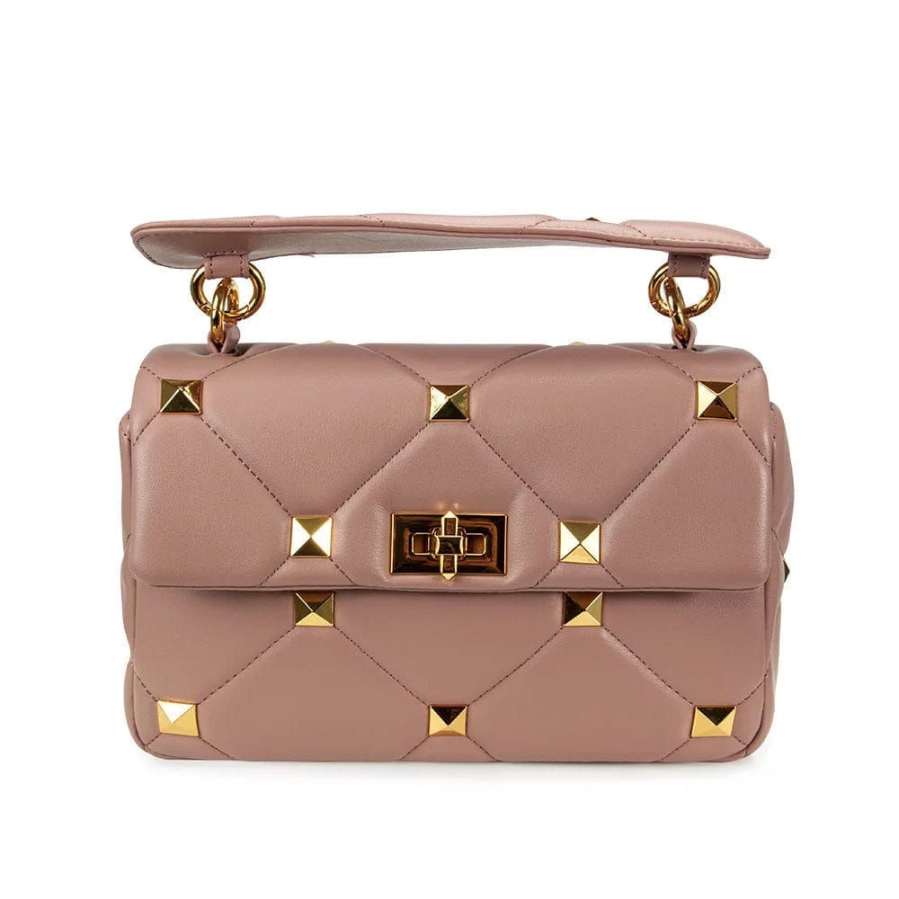 New Cowhide Ladies Hand Bags With Chains Women Message Bag Large Capacity Flap Rivet Women Shoulder Bags