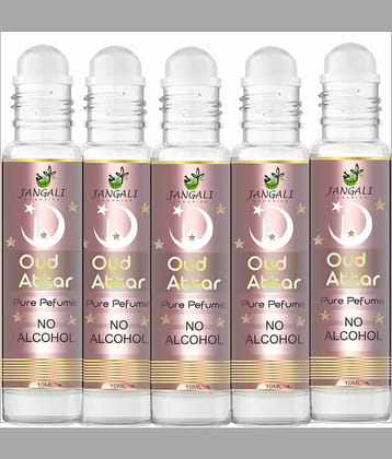 Pure Jangali Organics Oud Non- Alcoholic 50ml Attar ( Pack of 5 )