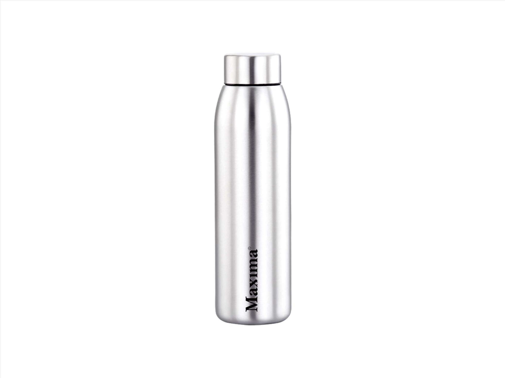 MAXIMA Elegant Stainless Steel Water Bottle - 500ml | 100% Leak-Proof | BPA-Free, Ideal for Office, Gym, and Travel | Stylish Design | Pack of 1