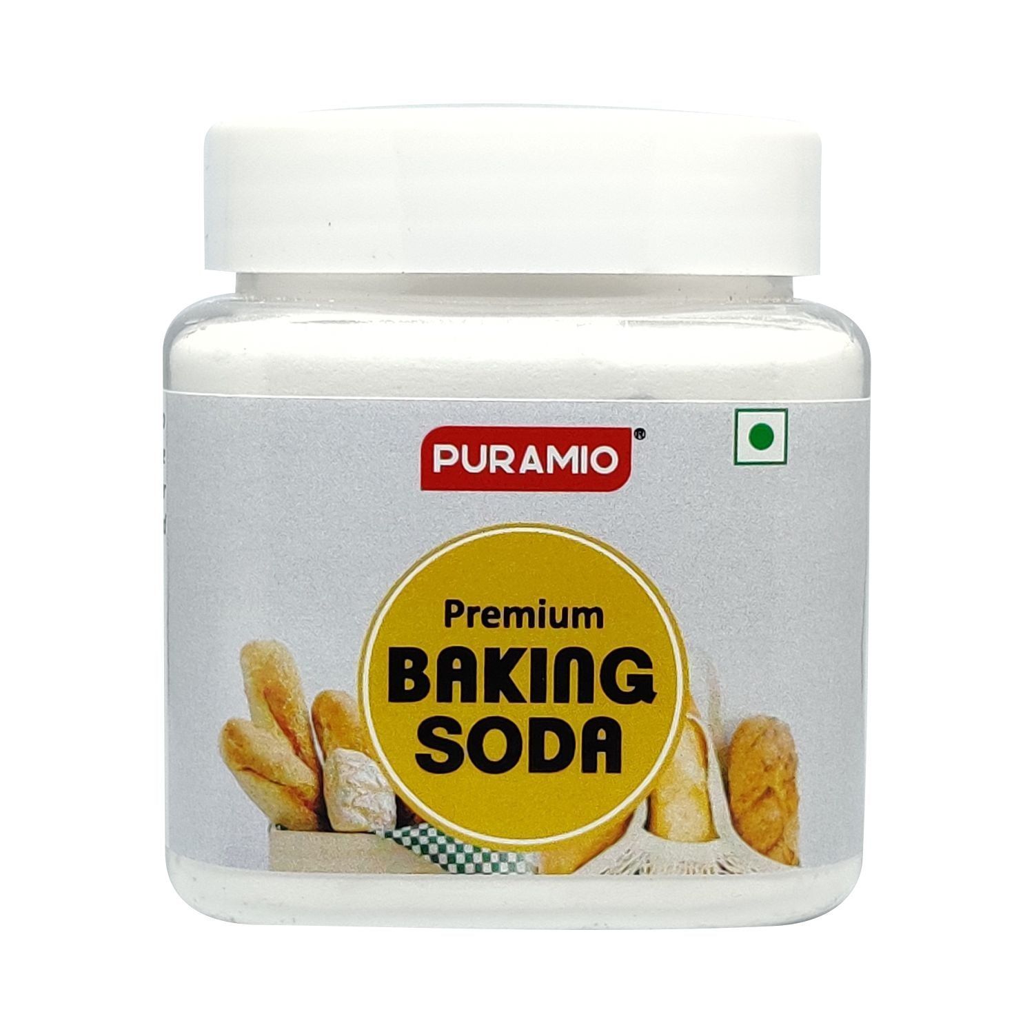 Puramio Premium Baking Soda Powder, 300 gm