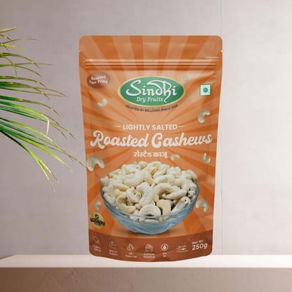 Kaju Roasted and Lightly Salted, Premium Pack-250g