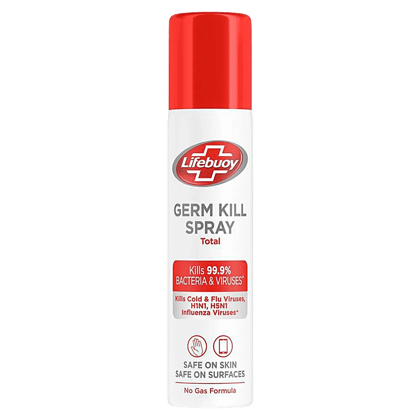 Lifebuoy Germ Protection Spray Total - Kills 99.9% Bacteria & Viruses, 85 Ml Lifebuoy Germ Protection Spray Total - Kills 99.9% Bacteria & Viruses, 85 Ml