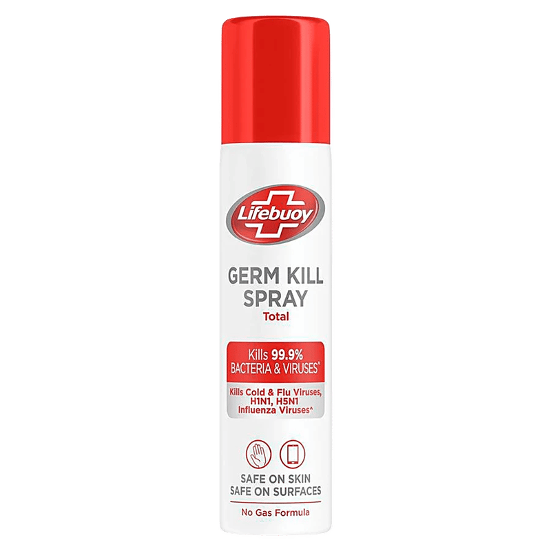 Lifebuoy Germ Protection Spray Total - Kills 99.9% Bacteria & Viruses, 85 Ml