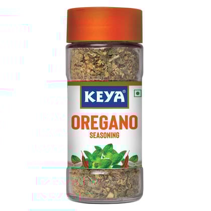 KEYA Oregano Seasoning|All Natural & Healthy Spice Blend for Pizza, Pasta & More|Glass Bottle|Premium Herbs and Spices|Freeze dried herbs| No Preservatives|The rich aroma that lasts, 50 gram