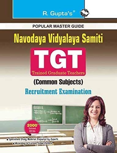 Navodaya Vidyalaya Samiti: TGT (Common Subject) Recruitment Exam Guide (R-1855)