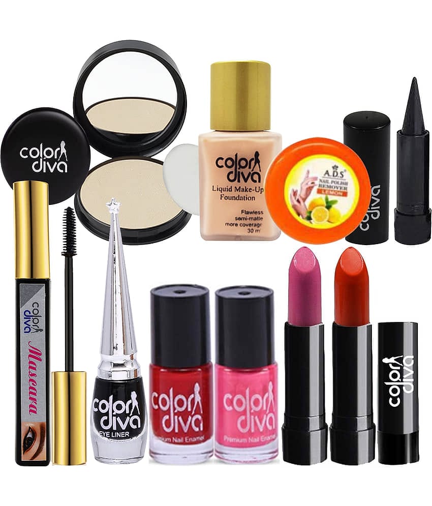 Color Diva - Makeup Kit ( Pack of 10pcs )