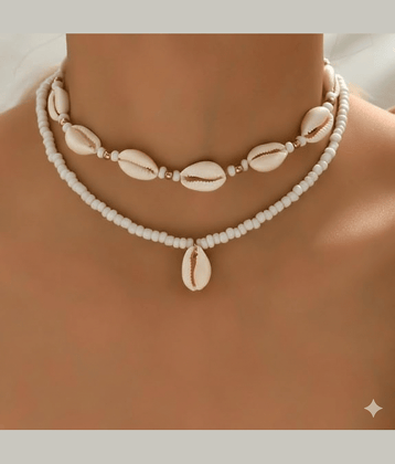 Radhe Fashion Off White Anklets ( Pack of 1 )