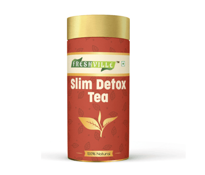 Freshville Slim Detox Tea 1 Month Pack Slim Down and Detoxify Body with Herbal Blend 100gram Freshville Slim Detox Tea 1 Month Pack Slim Down and Detoxify Body with Herbal Blend 100gram
