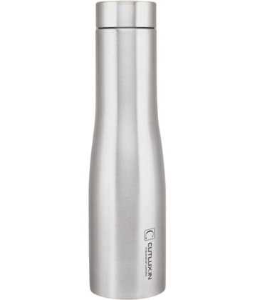 Cutlux 1000ml Stainless Steel Water Bottle Silver Stainless Steel Fridge Water Bottle 1000 mL ( Set of 1 )