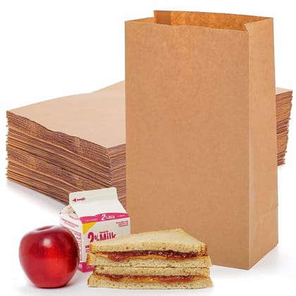 Divatos Kraft Brown Paper Carry Bags Lifafa 11X7.5X5 Inch | Grocery Snacks Bakery Restaurants Takeaway & Cloud Kitchen Food Delivery | Disposable Recyclable Eco Friendly Paper Bag (Pack of 25) Divatos Kraft Brown Paper Carry Bags Lifafa 11X7.5X5 Inch | Grocery Snacks Bakery Restaurants Takeaway & Cloud Kitchen Food Delivery | Disposable Recyclable Eco Friendly Paper Bag (Pack of 25)