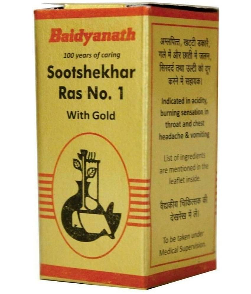 VAIDYANATH COMPANY SOOTSHEKHAR  RAS NO 1  SUVARNA YUKT  25 TABS