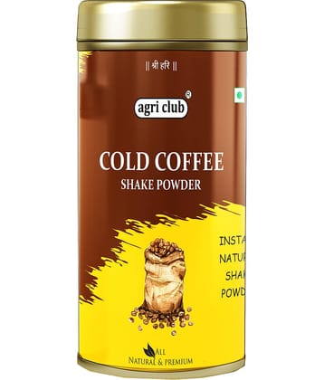 Agri Club Cold Coffee Shake Powder Instant Mix 300gm Agri Club Cold Coffee Shake Powder Instant Mix 300gm