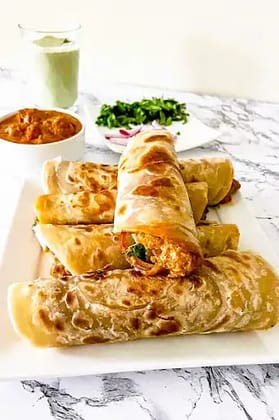 Butter Chicken Roll
