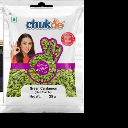 Chukde Green Cardamom 25 G