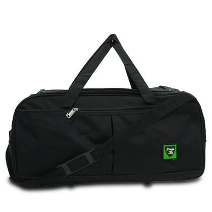 JB TravelMate Gym/Travel Duffel Bag | 32.8L Multipurpose Sports, Weekend & Travel Bag | Durable Matty Fabric | Multiple Pockets, Adjustable Shoulder Strap | Water-Resistant | 4 Sizes