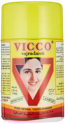 VICCO VAJARDANTI TOOTH POWDER 100G