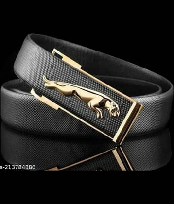 BAYEMA - Gold Synthetic Men's Formal Belt ( Pack of 1 )