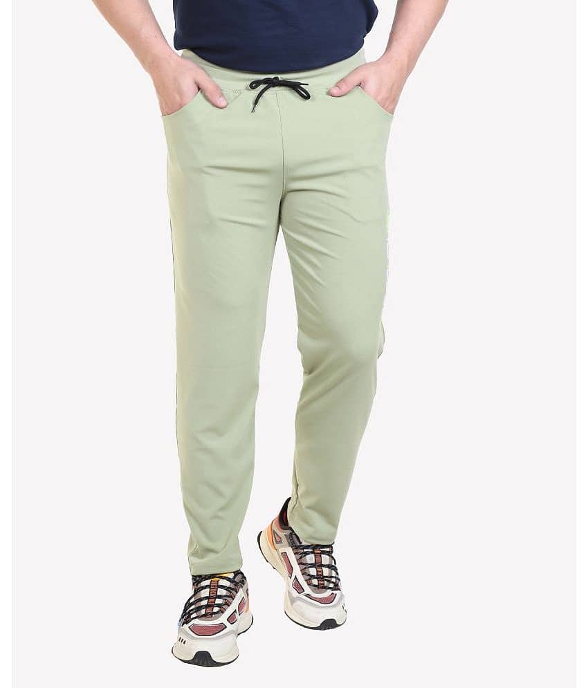 Bombay Velvet - Light Green Lycra Men's Trackpants ( Pack of 1 )
