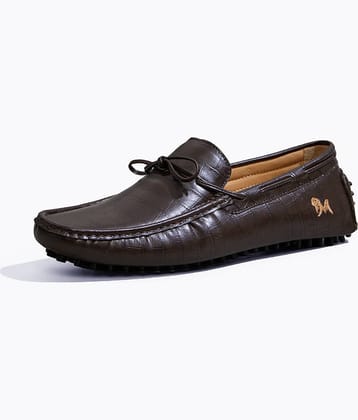 Neeman's The Charmers Brown Men's Driving Shoes