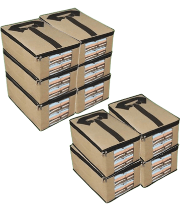 SH NASIMA Closet Organizers ( Pack of 10 )