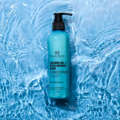 Jojoba Oil & Hyaluronic Acid Conditioner, 245ml Jojoba Oil & Hyaluronic Acid Conditioner, 245ml