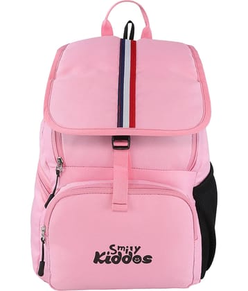 MIKE 15 Ltrs Pink Polyester College Bag