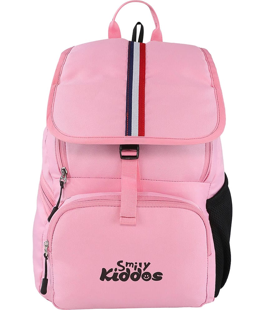 MIKE 15 Ltrs Pink Polyester College Bag