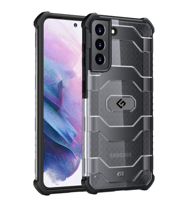 Explorer Series [Certified Military Grade Protection] Back Cover for Samsung Galaxy S21 Plus (6.7 inch), Space Black