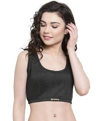 Uzarus Cotton Blend Topwear - Brown