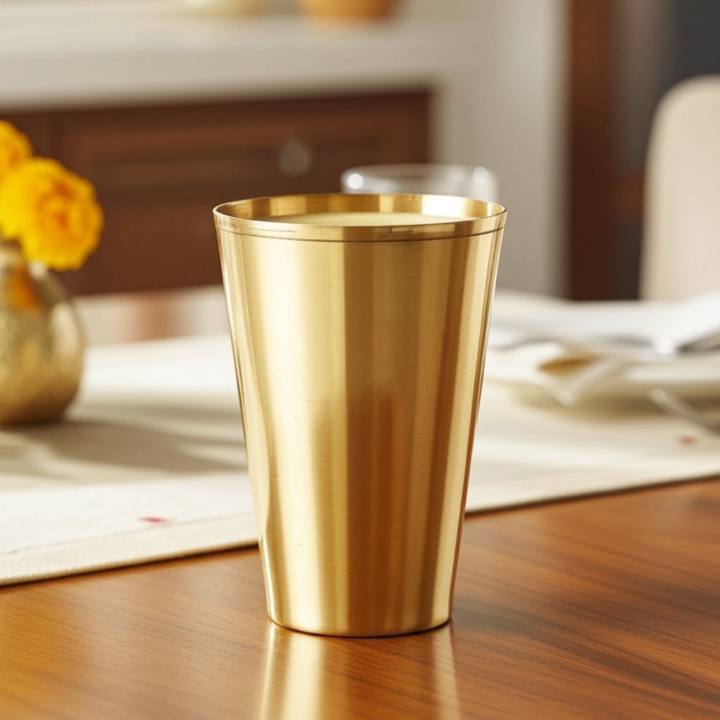 Brass Glass Embose No. 5, 250 Ml (ZMAS176 F)