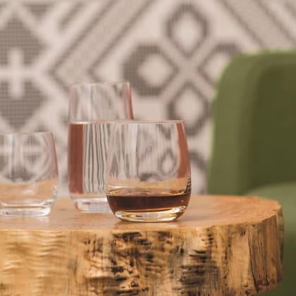 Rona Cool Whisky, 360 Ml (Set Of 6 Glasses)(Model : 4218 | 360)