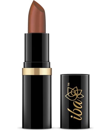 Iba Pure Lips Moisturizing Lipstick Shade A36, Caramel Creme, 4g Highly Pigmentated (Pack of 1)