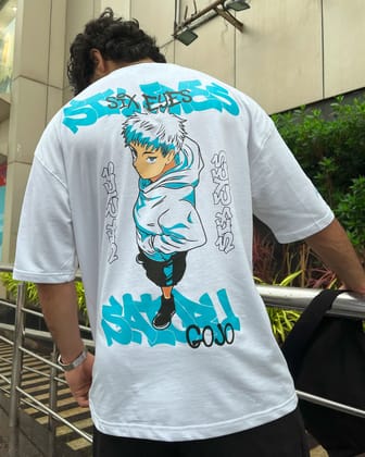 SIX EYES / OVERSIZED T-SHIRT-S