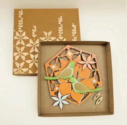 Parrot Rangoli