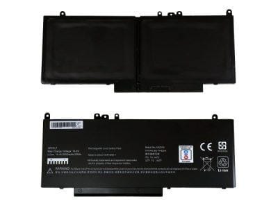 DELL Laptop Battery 6MT4T / E5470, 7.6V 3 Cells 6000mAh Compatible