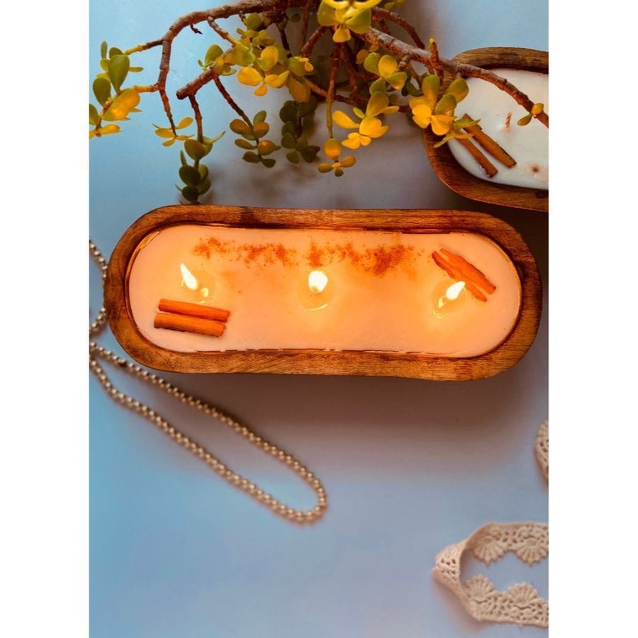 SIGNATURE COLLECTION 3 WICK DOUGH BOWL SOY CANDLE