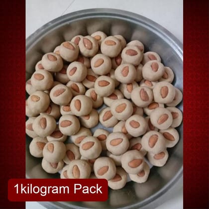 Samarth Wheat Ladoo (1 Kg) | Premium Whole Wheat & Ghee | Family Pack Indian Sweet