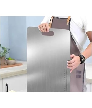 The HomeDecor Mart Steel Chopping Board 1 Pcs