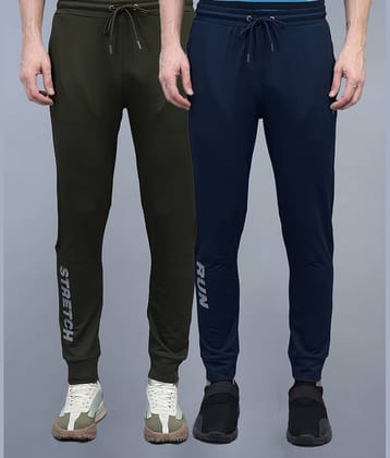 Force NXT - Multicolor Blended Men's Joggers ( Pack of 2 )